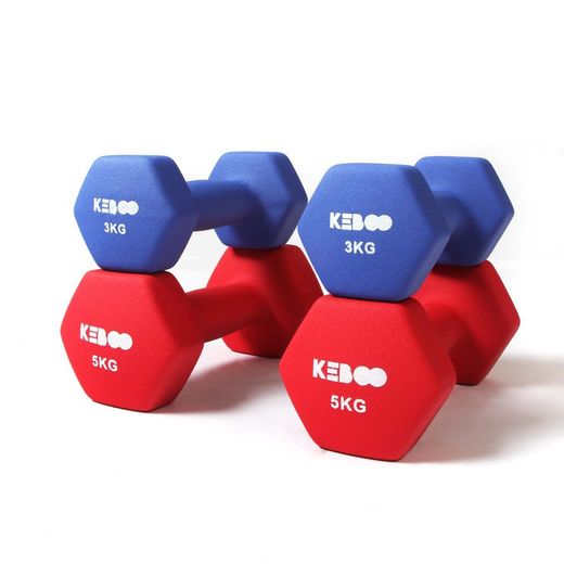 Set di 4 paia di manubri | Keboo serie 500