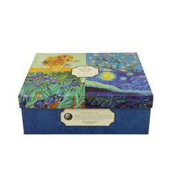 Set de 4 tasses en porcelaine multicolores | Van Gogh