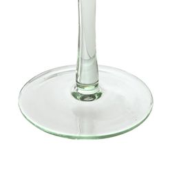 Set of 6 crystal water glasses in green, 9 x 9 x 17.8 cm | Bubbles Garbo