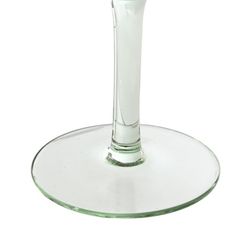 Set of 6 crystal wine glasses in green, 8.4 x 8.4 x 16.4 cm | Bubbles Garbo
