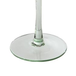 Set of 6 crystal flute glasses in green, 6 x 6 x 23.7 cm | Bubbles Garbo