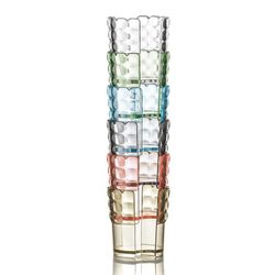 Set van 6 Hoezen voor TIFFANY Multicolor glazen, 14x8x17cm