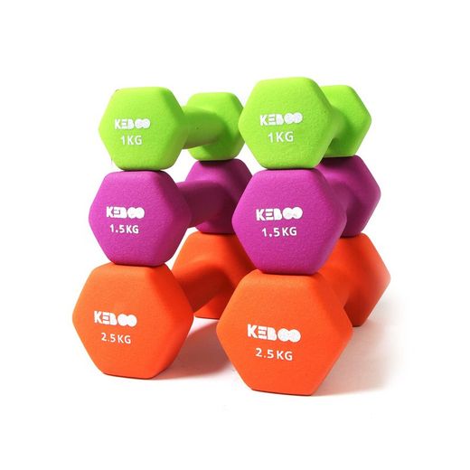 Set di 6 manubri | Keboo serie 500