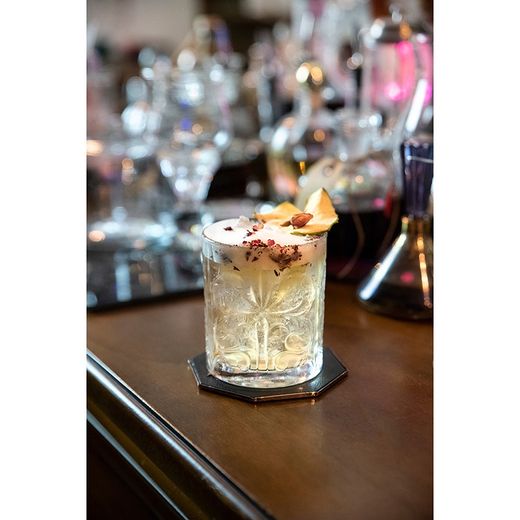 Set aus 6 niedrigen Glasgläsern in transparent, Ø 8,2 x 9,4 cm | Tätowieren