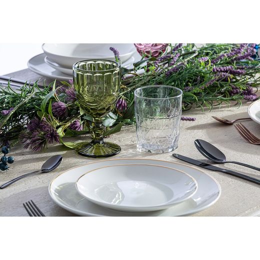 Set of 6 Craff Crystal Glasses, Ø8x10cm