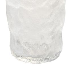 Lot de 6 verres en verre translucide, Ø 7,5 x 14 cm | Glace