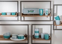 Porcelain appetizer set, 31.5x31.5x7.5 cm
