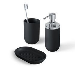 Czarny zestaw do kąpieli Junip