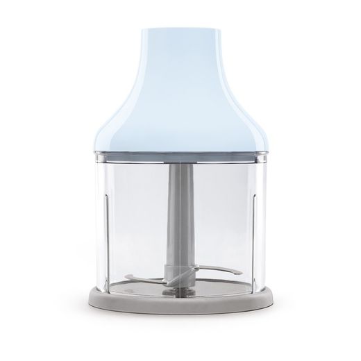 Staafmixerset van roestvrij staal in de kleur blauw, Ø x 6,5 x 41,4 cm | Jaren 50 stijl