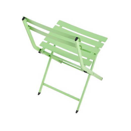 Gartenset aus Metall in Pistazie, 60 x 60 x 71,5 cm | Terrasse