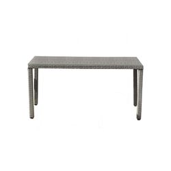 Conjunto de Comedor Exterior con 4 Sillones Reclinables, 4 Cojines y Mesa Valdemar