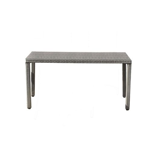 Conjunto de Comedor Exterior con 4 Sillones Reclinables, 4 Cojines y Mesa Valdemar