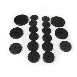 Set de barra y pesas de 50 Kg | Keboo Serie 300