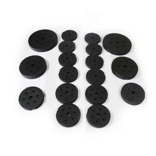 Set de barra y pesas de 50 Kg | Keboo Serie 300
