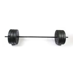 Set of bars and weights of 93 Kg | Keboo Series 300