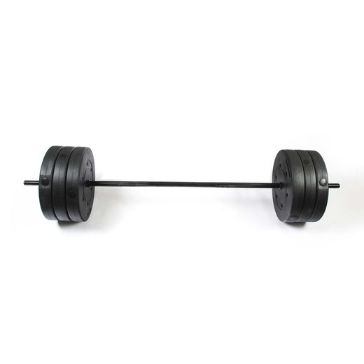 Set of bars and weights of 93 Kg | Keboo Series 300