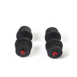 Set of bars and weights of 93 Kg | Keboo Series 300