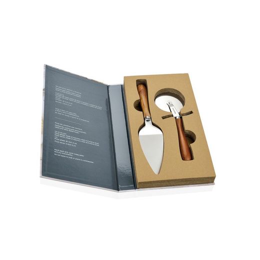 Zestaw do pizzy 2-częściowy, 18x32x4 cm