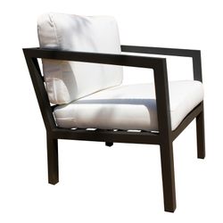Set exterior salón de sofá de 3 plazas, 2 Sillones y Mesa Aluminio