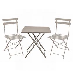 Beige Square Terrace Set