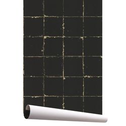 Tapeta SEVN-czarna, 1000x53 cm