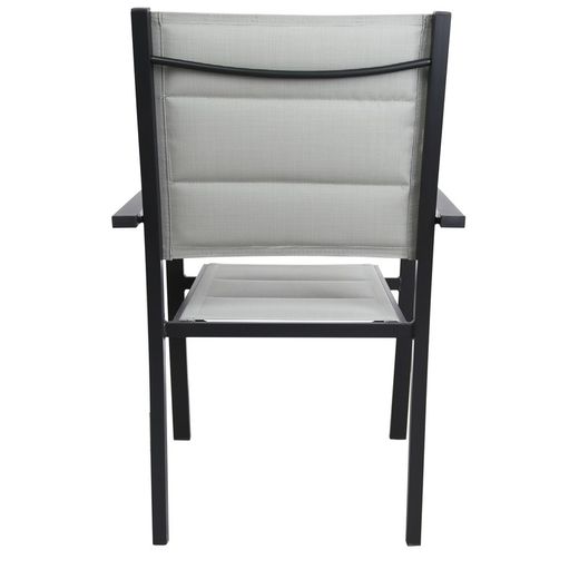 SICILIA - Aluminum / Textilene Stackable Chair 57x58x90 cm