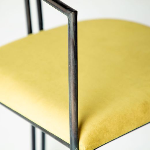 Silla Alles de hierro, 53x51x79 cm