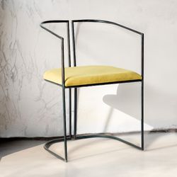 Silla Alles de hierro, 53x51x79 cm