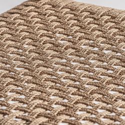 Chaise Caen en bois de teck naturel, 45 x 50 x 80 cm