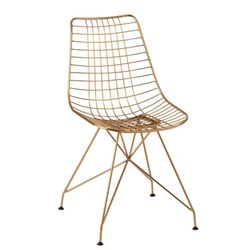 Charlotte Metal Gold Chair
