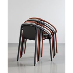 Steel chair in grey, 64 x 55 x 74 cm | Ringo