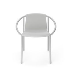 Steel chair in grey, 64 x 55 x 74 cm | Ringo