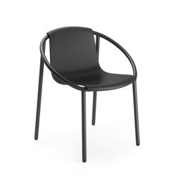 Stahlstuhl in schwarz, 64 x 55 x 74 cm | Ringo