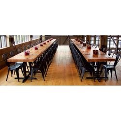 Black steel chair 45 x 52 x 85.5 cm