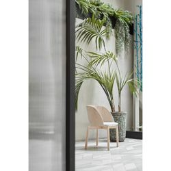 Wooden dining chair in light natural color, 49 x 53 x 77.5 cm | Dam