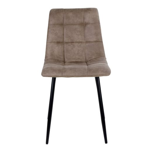Chaise de salle à manger En Tierra en microfibre, 55 x 44 x 86 cm | Middelfart