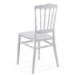 White Plastic Wedding Dining Chair, 40x43x92 cm