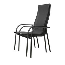 Cadeira de jardim Chillvert Portofino Alumínio 68x59x110 cm Cinza