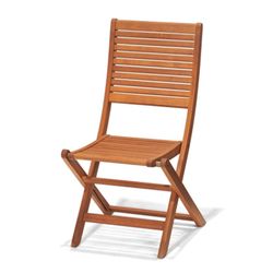 Chillvert Milan Folding Wooden Garden Chair 58x49x93 cm