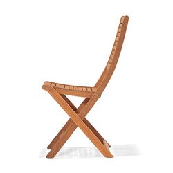 Chillvert Milan Folding Wooden Garden Chair 58x49x93 cm