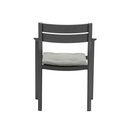 Garden dining set in anthracite aluminum | Boori