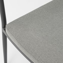 Garden dining set in anthracite aluminum | Boori + Ross