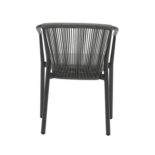 Set da pranzo da giardino in alluminio antracite | Boori+Moana