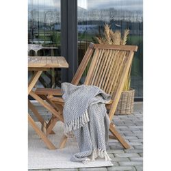 Teak wood garden chair in natural, 62 x 46 x 89 cm | Toledo