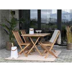 Teak wood garden chair in natural, 62 x 46 x 89 cm | Toledo