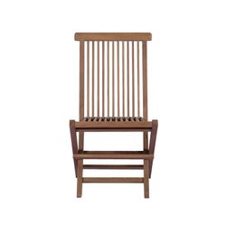 Garden dining set in honey-colored teak | Naga XL