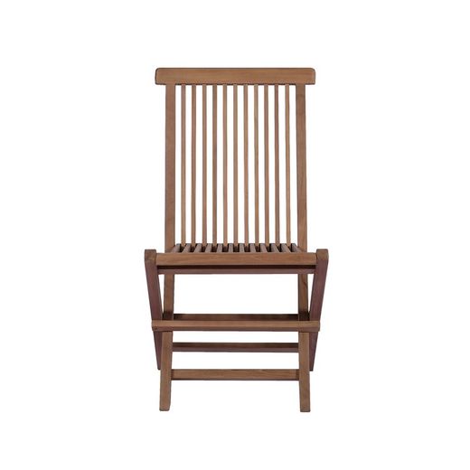 Garden dining set in honey-colored teak | Naga XL