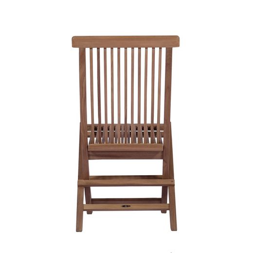 Garden dining set in honey-colored teak | Naga XL