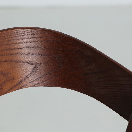 Silla de madera de haya en marrón, 54 x 53 x 79 cm | Rede