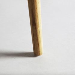 Cadeira de madeira de olmo natural, 61 x 52 x 70 cm | Vikan